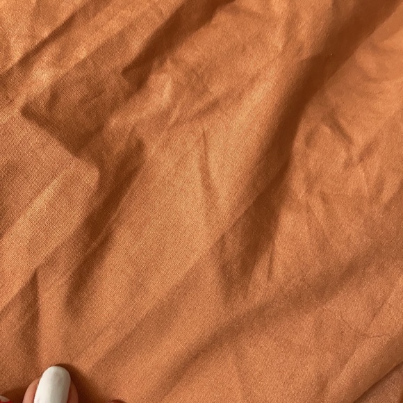 Bergamo New York Rusty Orange Button Up Shirt - Picture 5 of 5